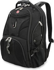 SwissGear 1900 Scansmart TSA 17 Laptop Backpack, Black, 19-Inch picture