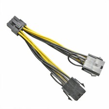 NVIDIA dual 8 to 8 Graphics Card Power Cable Tesla K80 M40 Grid M60 P100 GPU picture