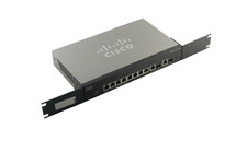 Cisco SG300-10 10-Port Gigabit Managed Network Switch No Power Adapter  picture