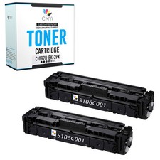 2PK CMYi Replacement 067H Black Cartridges for Canon Color imageCLASS LBP632Cdw picture