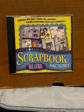 Art Explosion Scrapbook Factory Deluxe 2001 Windows Software CD-ROM 06SBW-03 picture