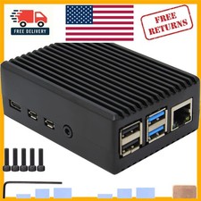 Elegant & Durable Aluminum Case for Raspberry Pi 4 with Passive Cooling Solution picture