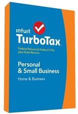 TurboTax Home & Business 2014 Win/Mac CD | Schedule C | Full Updates | #1 Expert picture