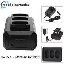 3-Slot Battery Charging Cradle Replacement For Zebra MC9300 MC930B Charger picture