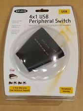 Belkin USB 4X1 Peripheral Switch New Original Packaging F1U401 picture