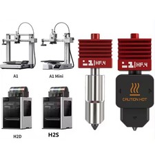 0.4mm-0.8mm High Flow Hotend Nozzle For Bambulab H2D H2S A1 A1mini Extruder part picture