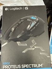 Logitech G502 Proteus Spectrum RGB 12000 DPI Optical Wired USB Mouse Black picture