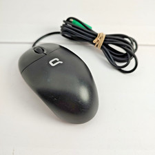 Vintage Compaq PS/2 Mechanical Ball Wheel Mouse MOAFKC Wired picture