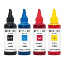 100ML Pigment Universal Refill Ink Bottles for Inkjet Printers Pigment-based Ink picture