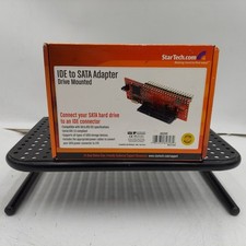 LOT OF 2 StarTech.com IDE to SATA Hard Drive or Optical Drive Adapter Converter picture