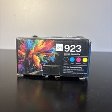 923 Compatible Inkjet Cartridge Set BK/C/M/Y for HP OfficeJet Pro 8120+ MPN picture