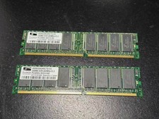 2pcs 256MB  ProMos Technologies Memory V826632K24SCTG-D3  DDR PC3200U picture