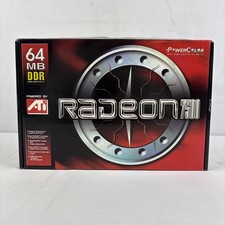 Radeon 7500 Graphics Card ATI 64 MB DDR PowerColor With Box Untested picture