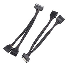 Zheino SATA Power Splitter Cable 2 Pack SSD Power Cable HDD Power Cable Hard ... picture