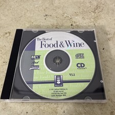 The Best Of Food & Wine PC/Mac CDROM Multicom Publishing 1995 for Windows 95/3.1 picture