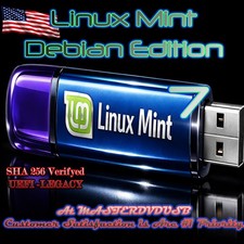 Linux Mint Debian Edition 7 Bootable USB LMDE | UEFI/LEGACY | SHA256 picture