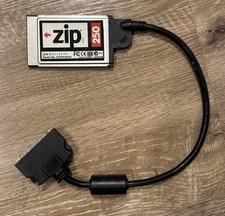 Iomega Zip 250 USB Ext Drive (model Z250USBPCM) PCMCIA Adapter PC Card + Cable picture