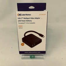 New Cable Matters 201048-BLK USB-C Multiport Video Adapter picture