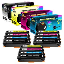 12 Toner Cartridge replace for HP CF400X-3X 201X Color LaserJet M252n M252dw picture