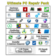Ultimate PC Repair Pack (77 Professional Recovery & Repair Tools) (USB or DVD) picture