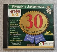 Einstein's Schoolhouse 30 Educational Programs Grades K-2 CD-ROM Windows picture