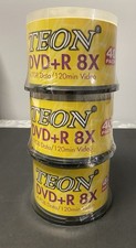 BLANK DVD RW DISC 8X THREE NEW SEALED CONTAINERS OF 40 (120) picture