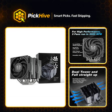 Dual Tower CPU Air Cooler with Twin Fans - High Performance, Low Noise, Efficien picture
