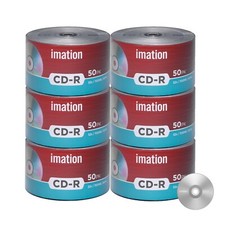 300 Pack Imation CD-R 52X 700MB/80Min Branded Logo Blank Media Recordable Disc picture