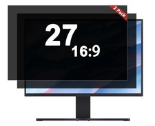 2 PACK 27 Inch Privacy Screen for Computer Monitor Aspect Ratio 16:9 Anti Glare picture