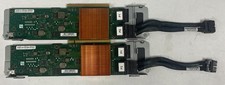 Lot 2 IBM 00MH971 Power8 PCI-e x8 SAS Drive Adapter With 00FV553 Bracket + Cable picture