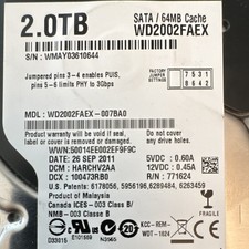 Western Digital WD Caviar Black 2TB 3.5