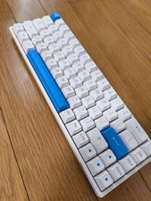 Akko 3068B Plus Mechanical Keyboard Blue On White Wireless English Layout picture