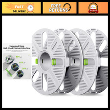 2-Pack Quick-Swap Reusable Filament Spools for 3D Printing Refills, Eco-Friendly picture