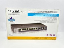 NETGEAR GS110MX 10-Port Unmanaged Ethernet Switch 2x 10G Multi-Gig 8x Gigabit picture