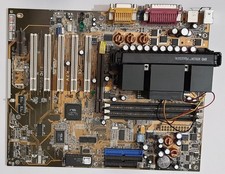 ASUS K7V Slot A ISA AGP Retro Motherboard + AMD Athlon 800MHz picture