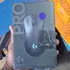 Logitech PRO 2 LIGHTSPEED Wireless Optical Gaming Mouse Black 32000 DPI 5-Button picture