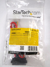 StarTech.com SAS729PW18 S18in SAS 29 Pin to SATA Cable with LP4 Power (NEW) picture