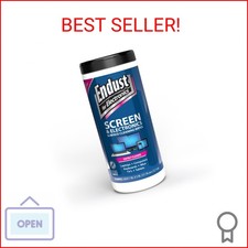 Endust for Electronics; Screen & Surface Cleaning Wipes, Great LCD and Plasma Wi picture