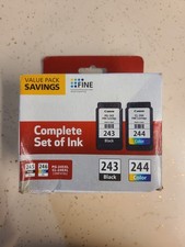 Canon PG-243 / CL-244 Genuine Ink Value Pack (2 Cartridges) NEW picture