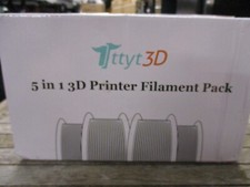 TTYT3D 3D Printer Filament Pack (5 Glow in the dark spools) NEW picture