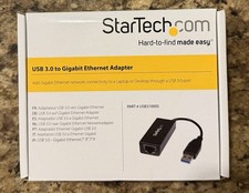 StarTech USB31000SPTB USB 3.0 To Gigabit Ethernet Adapter New In Box picture
