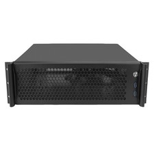 IPCHASSIS 3U mini-itx Rackmount NAS Chassis |19-Inch Industrial 1u, Black picture