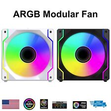 1-3 Pack Cosmiq ARGB 120mm Modular Fan Daisy Chain for PC Desktop Case Cooling picture