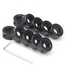 10PCS/Pack Black 8mm Shaft Lock Collar T8 Lead Screw Lock Ring Stainless Steel M picture