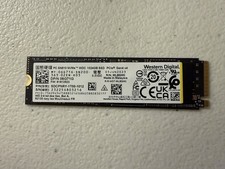 WD PC SN810 1TB NVMe M.2 SSD PCIe Gen4 x4 Dell 06G71G SDCPNRY-1T00-1012 picture