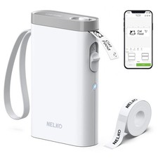 Nelko Label Maker Machine with Tape P21 Bluetooth Label Printer Wireless Mini... picture