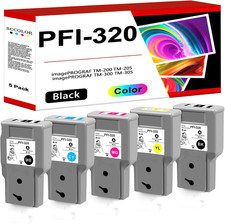 PFI-320 Pigment Ink Tank for Canon imagePROGRAF TM & GP Series – MBK/BK/C/M/Y picture