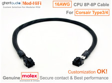 ⚡️16AWG CPU 8-Pin Cable for Corsair HX Series (HX1000, HX1200) -📏70cm / 27 inch picture