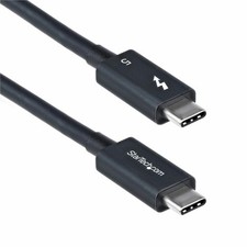 StarTech 2.6ft Thunderbolt 5 Cable, 80Gbps/Up to 120Gbps TBLT5MM80CM240W picture