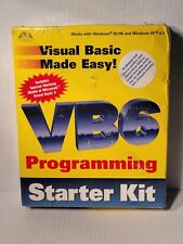 Visual Basic Made Easy VB6 programming starter Kit NEW Sealed picture